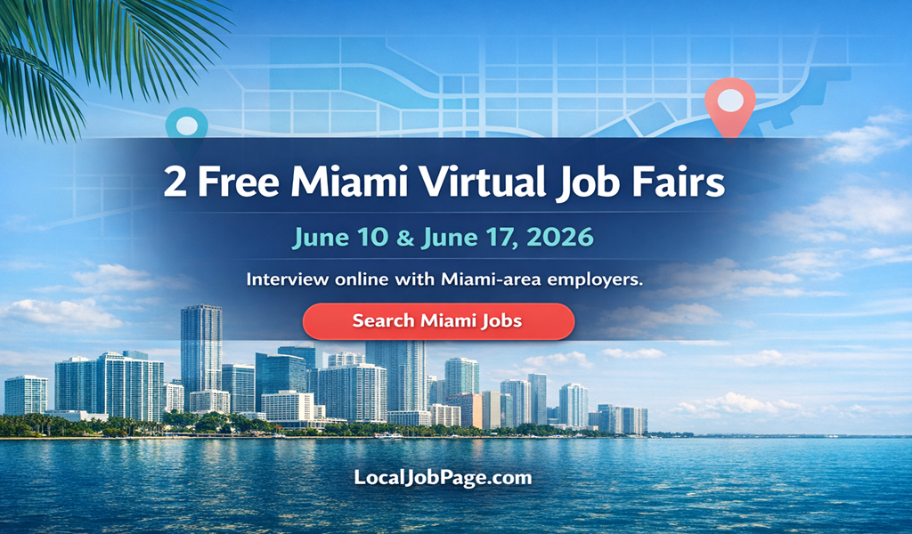 2 Free Miami Hiring Events to Know This June 2026